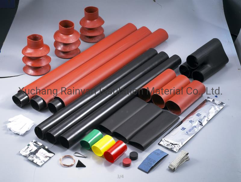 Electrical Wire Protection Durable Dual Wall Custom Heat Shrinkable Insulation Cable Sleeve